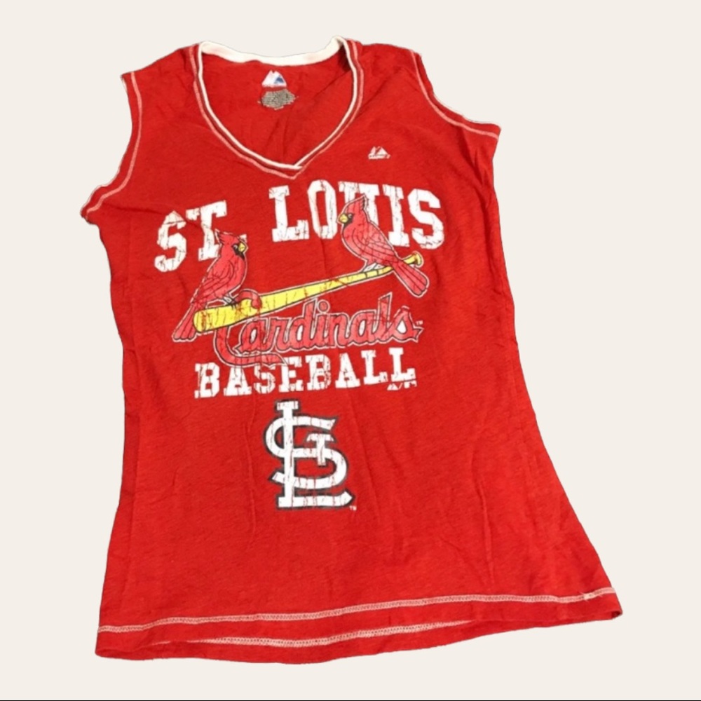 💥HOST PICK💥NWT! St. Louis Cardinals Baseball Shirt S Red Top